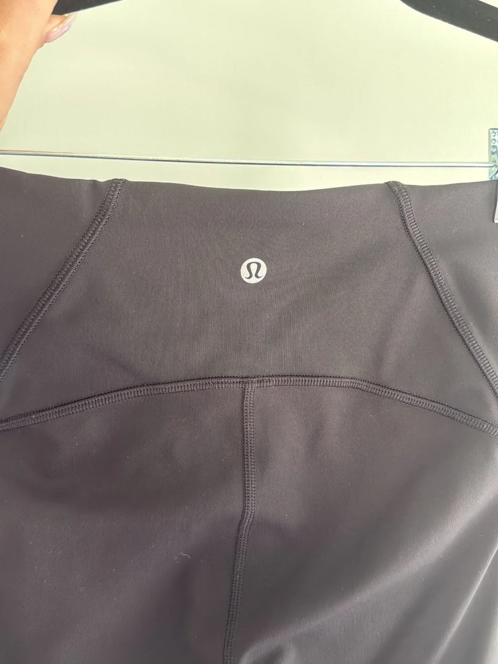 Lululemon Size 6 Black Train Times 7/8 Leggings